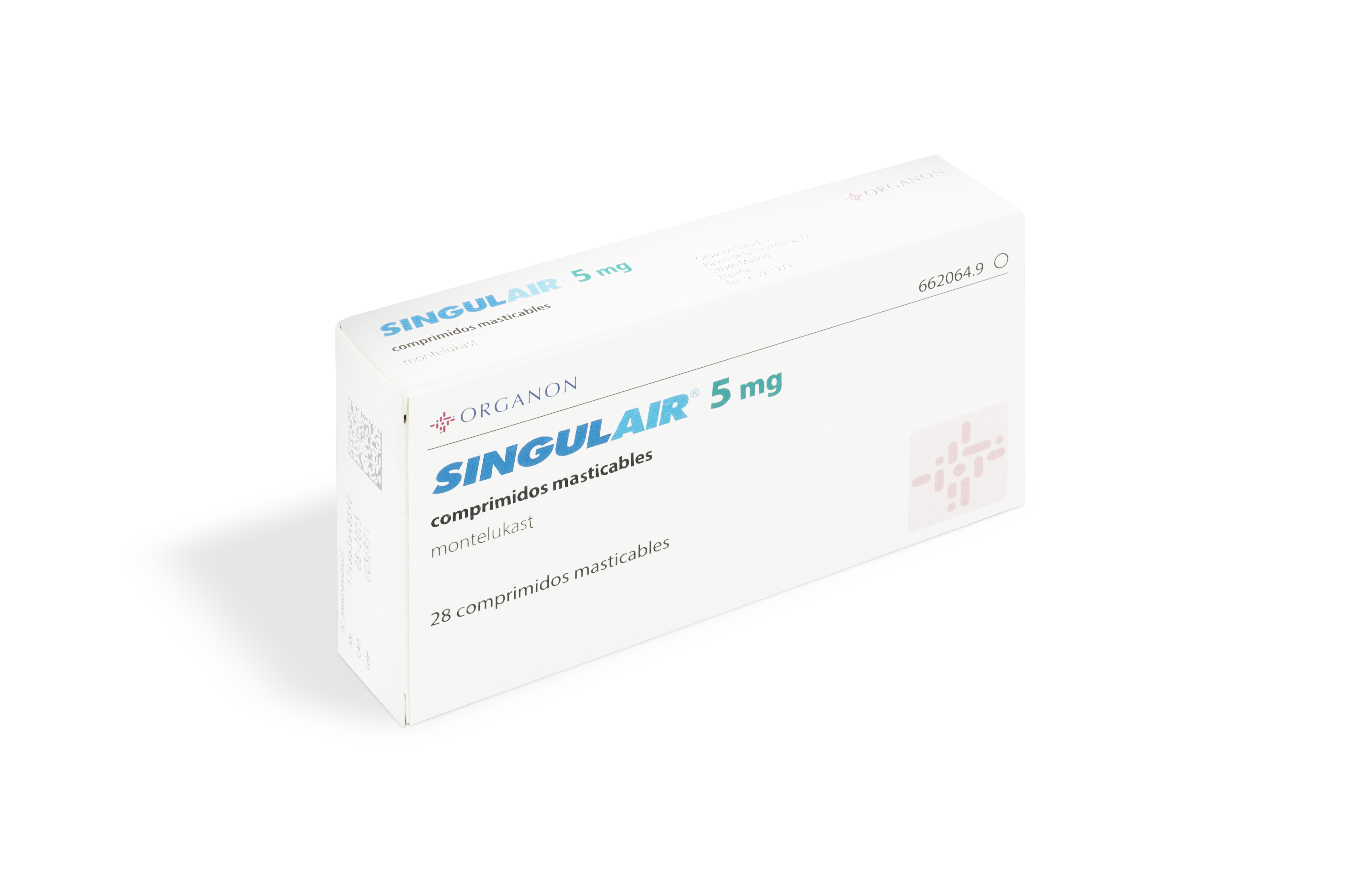 Singulair 5 Mg 28 Comprimidos Masticables Farmacéuticos