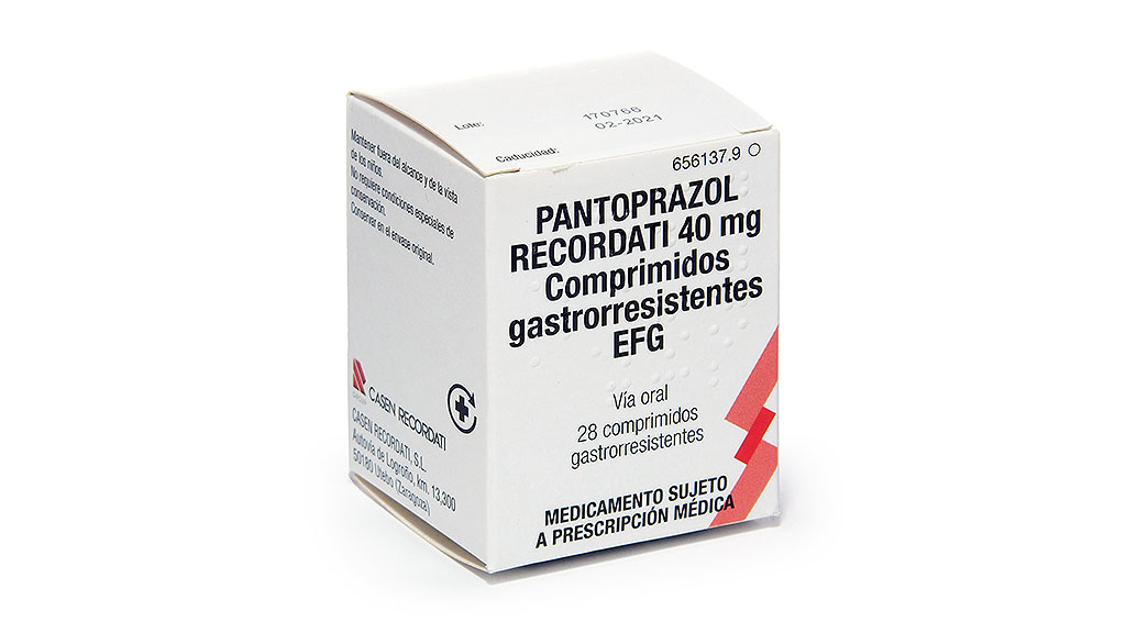 Pantoprazol Recordati Efg Mg Comprimidos Gastrorresistentes