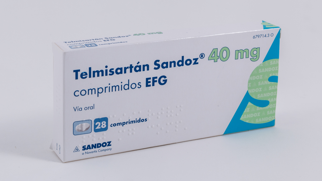 Telmisartan Sandoz Efg Mg Comprimidos Farmac Uticos