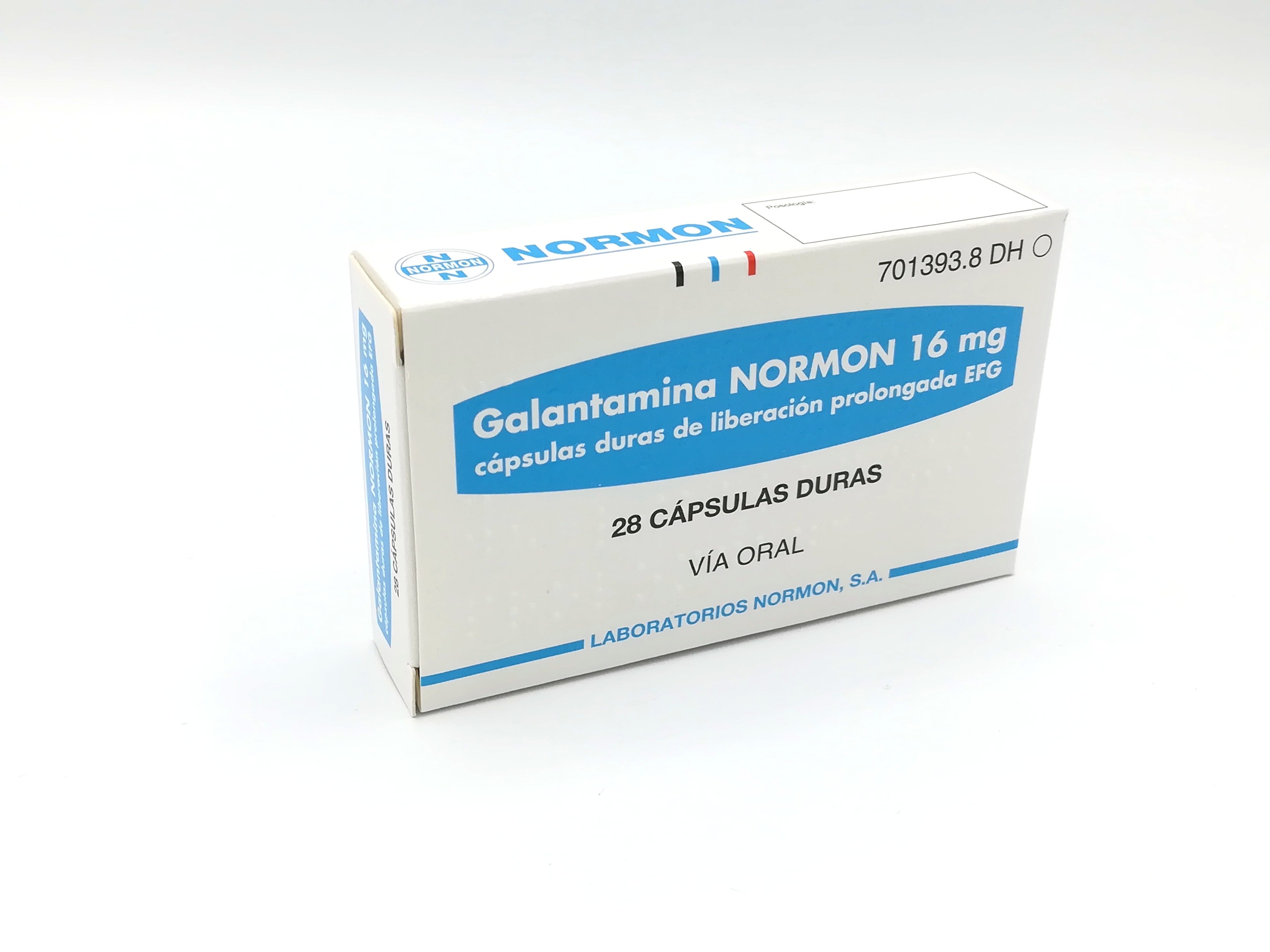 Galantamina Normon Efg 16 Mg 28 Capsulas Liberacion Prolongada