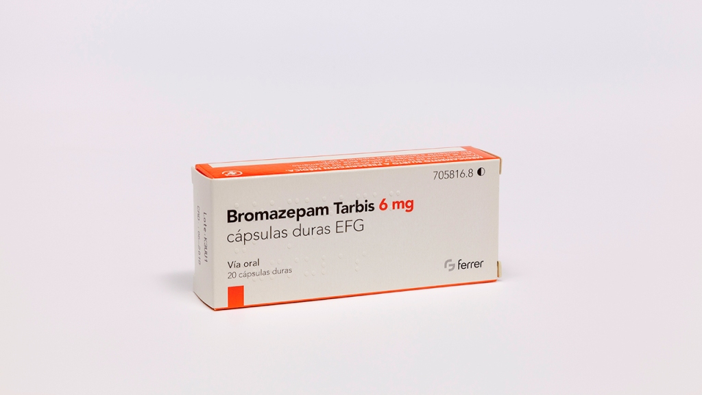 Bromazepam Tarbis Efg Mg Capsulas Farmac Uticos