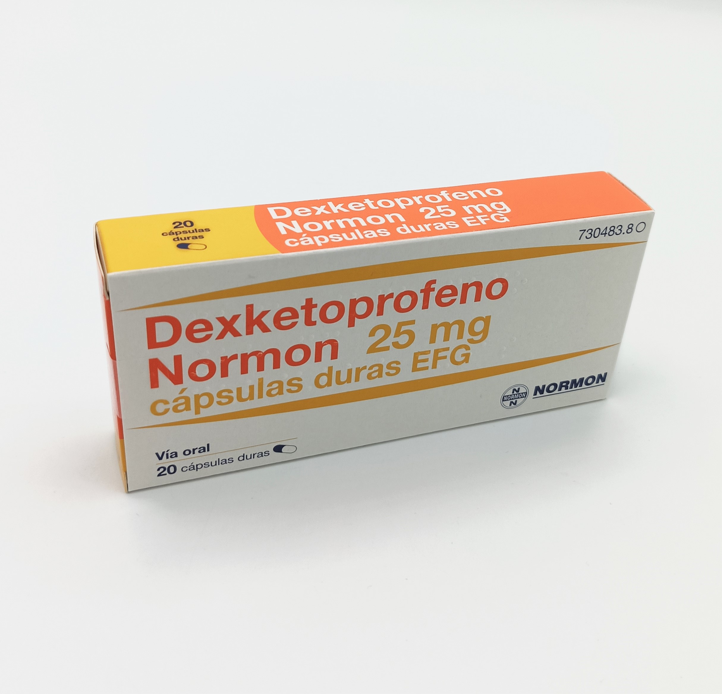 Dexketoprofeno Normon Efg Mg Capsulas Blister Al Pvc Aclar