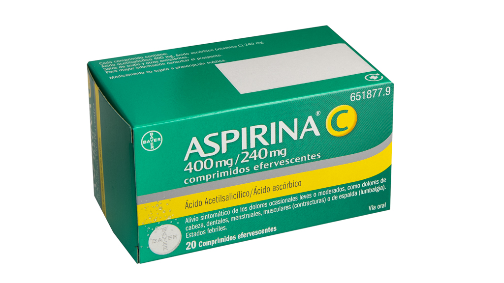 ASPIRINA C 400 mg/240 mg 10 COMPRIMIDOS EFERVESCENTES