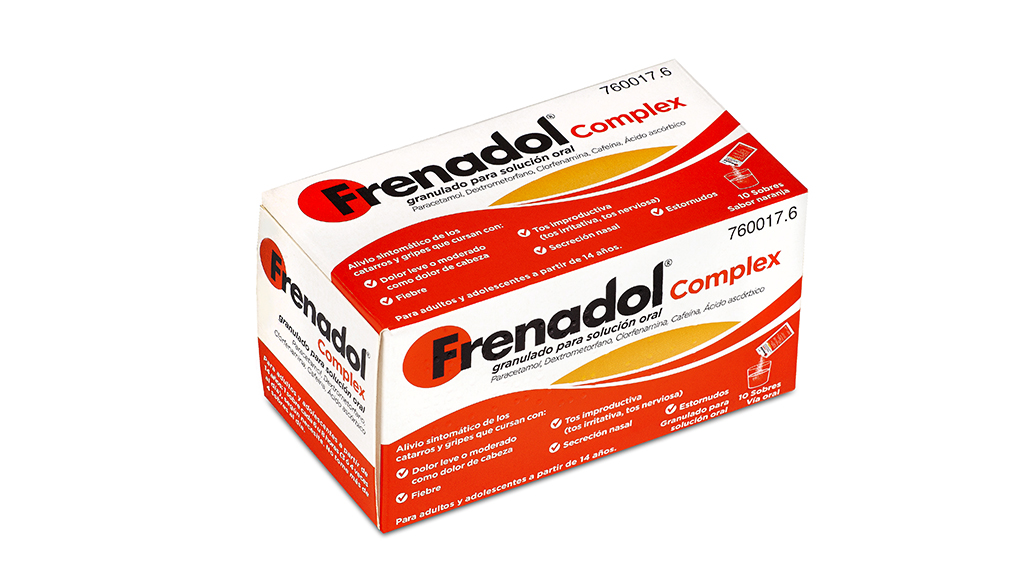 FRENADOL COMPLEX 10 SOBRES GRANULADO PARA SOLUCION ORAL