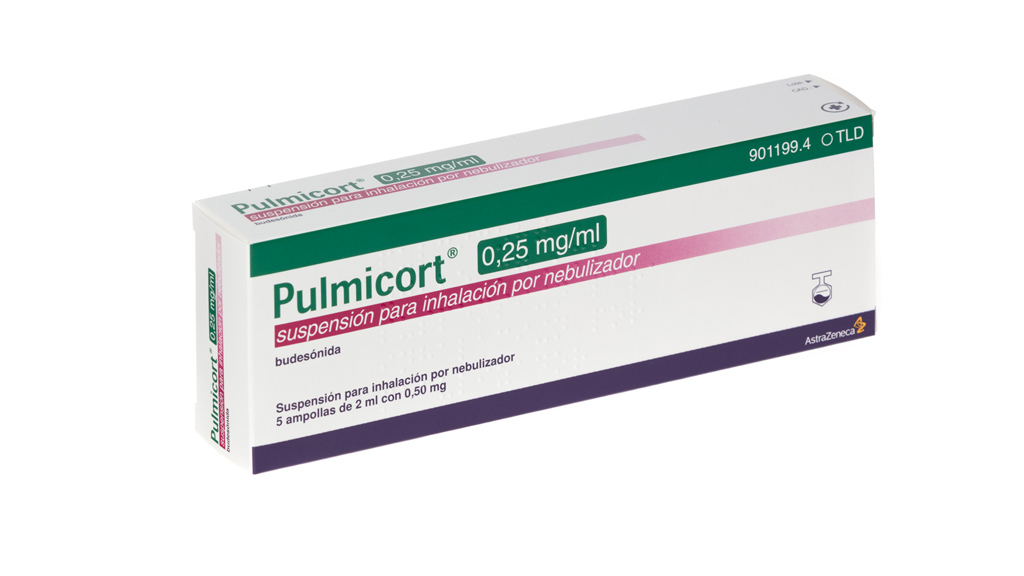 PULMICORT 0,25 mg/ml SUSPENSION PARA INHALACION POR NEBULIZADOR 5 AMPOLLAS 2 ml