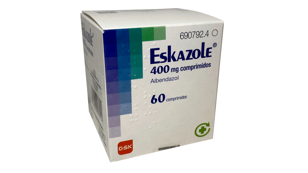 ESKAZOLE 400 mg 60 COMPRIMIDOS RECUBIERTOS