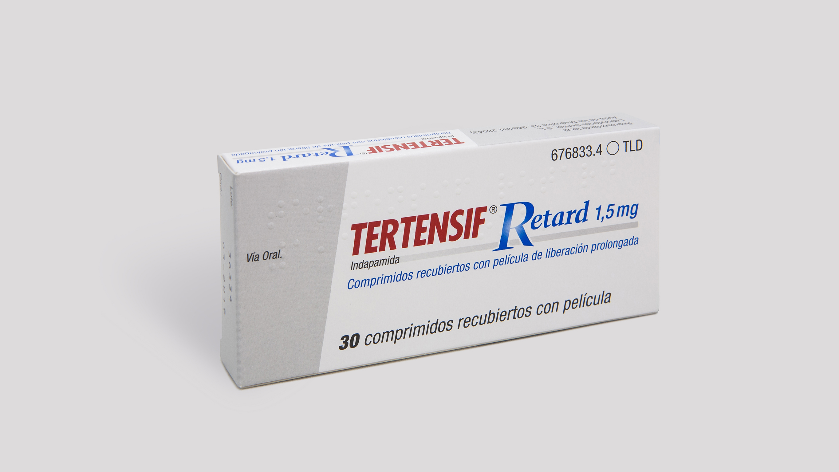 TERTENSIF RETARD 1,5 mg 30 COMPRIMIDOS LIBERACION PROLONGADA