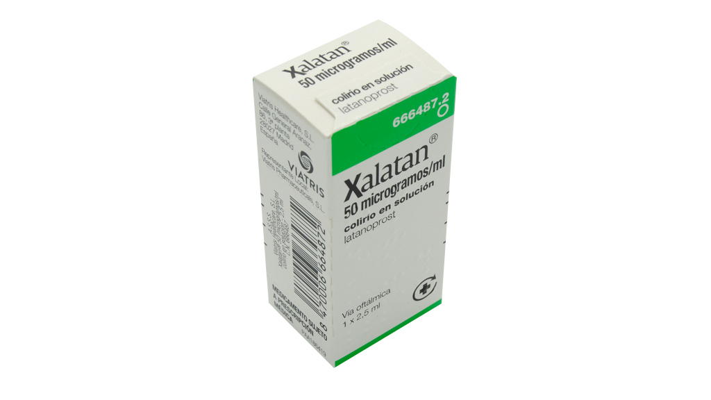 XALATAN 50 microgramos/ml COLIRIO EN SOLUCION 1 FRASCO 2,5 ml