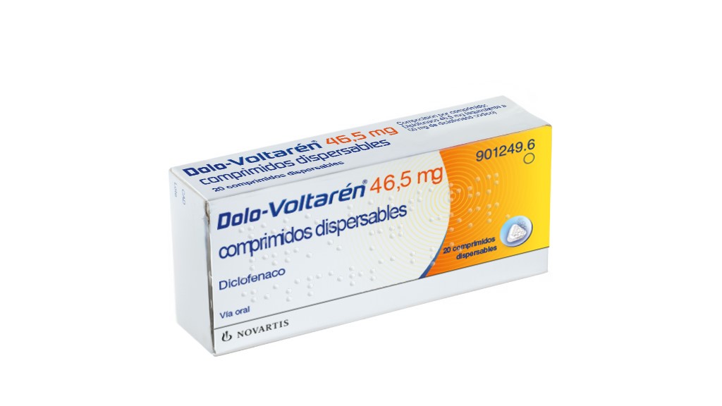DOLO-VOLTAREN 46,5 mg 20 COMPRIMIDOS DISPERSABLES