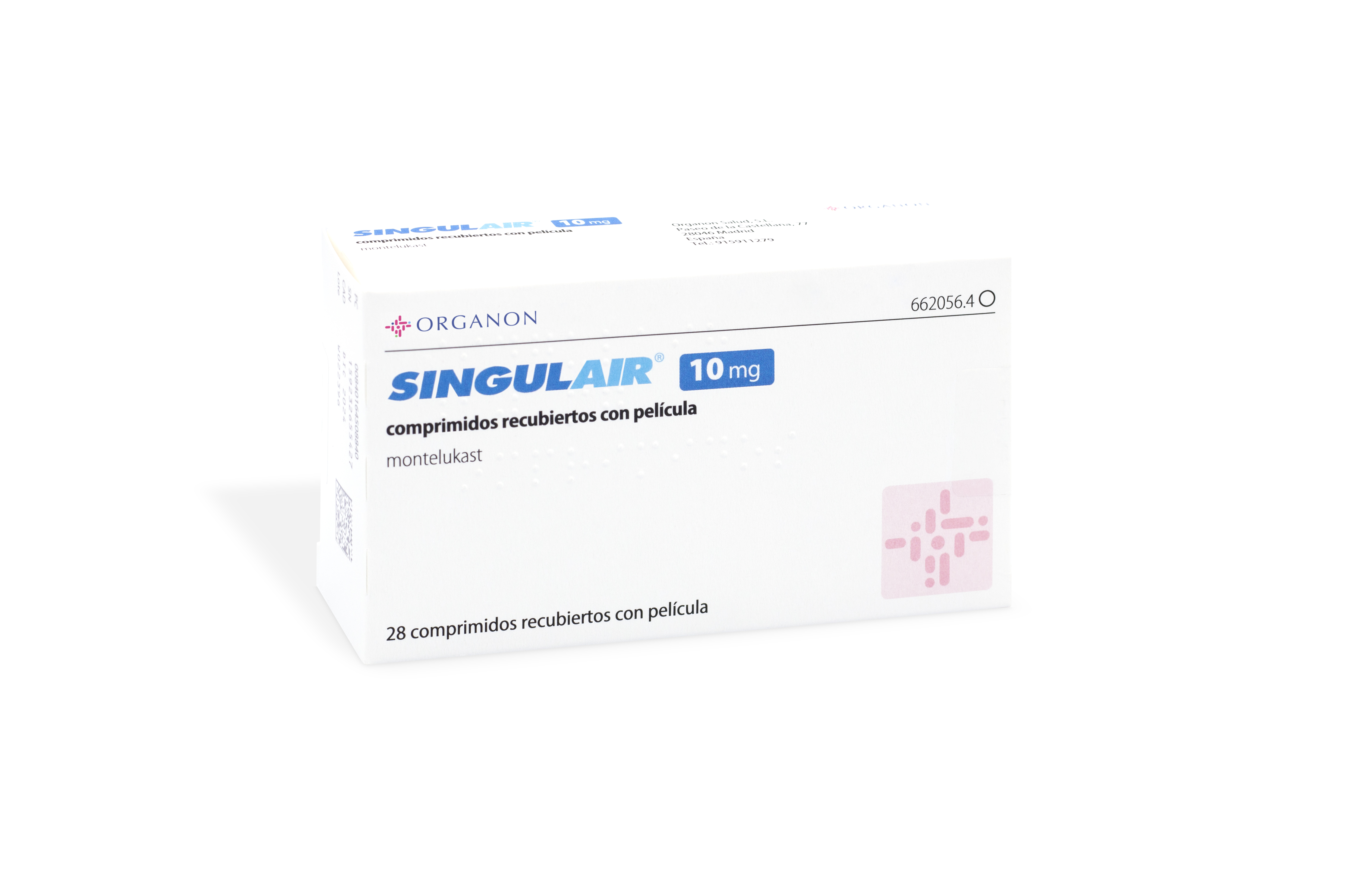 SINGULAIR 10 mg 28 COMPRIMIDOS RECUBIERTOS