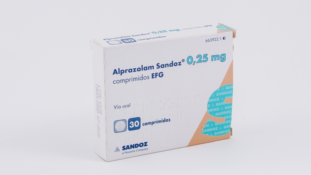 Alprazolam 0,25 Precio