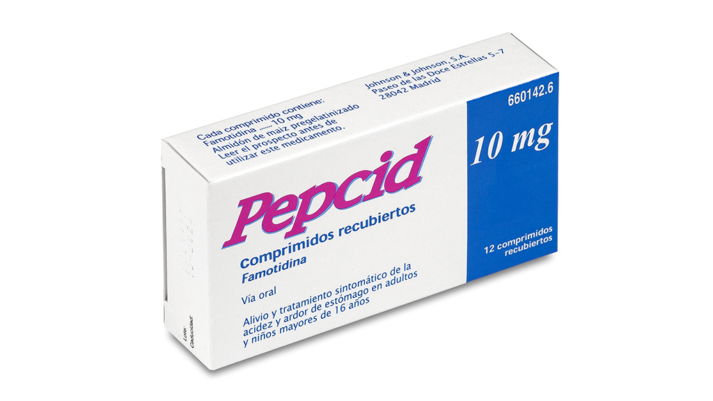 PEPCID 10 mg 12 COMPRIMIDOS RECUBIERTOS