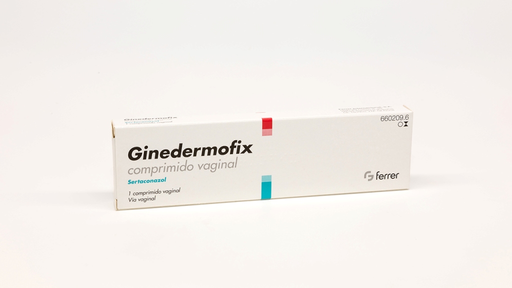 GINEDERMOFIX 500 mg 1 COMPRIMIDO VAGINAL