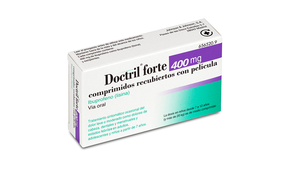 DOCTRIL FORTE 400 mg 20 COMPRIMIDOS RECUBIERTOS
