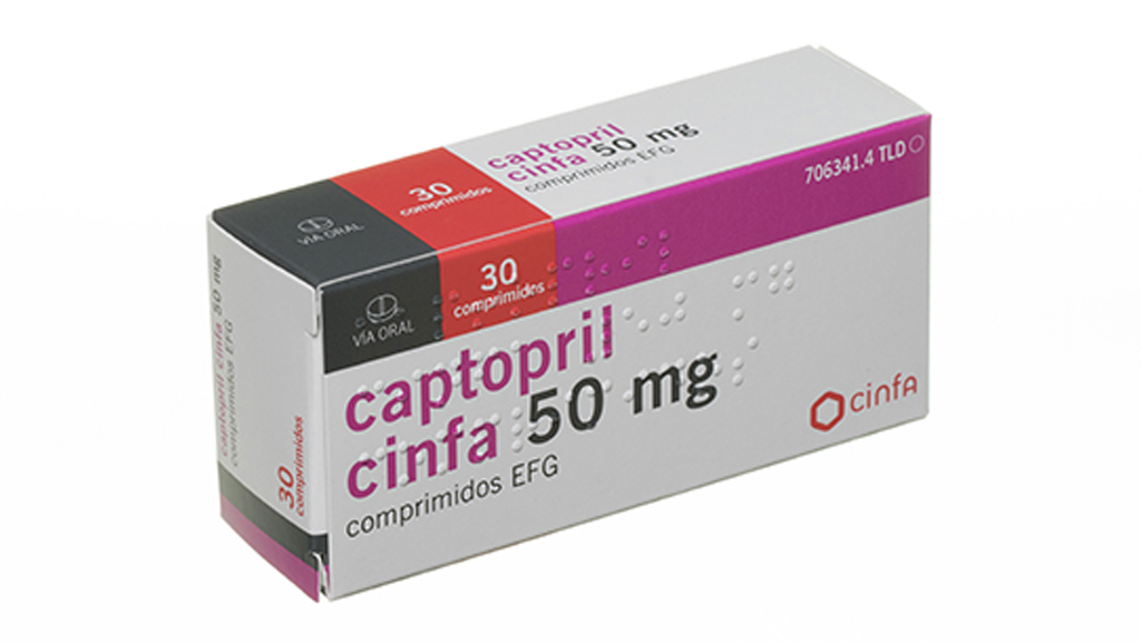 CAPTOPRIL CINFA EFG 50 mg 30 COMPRIMIDOS