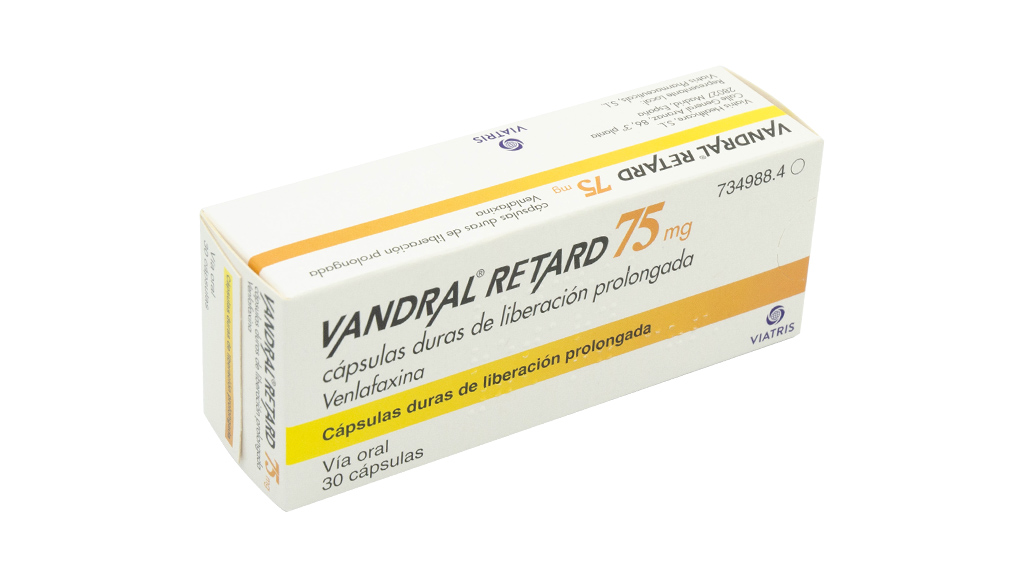 VANDRAL RETARD 75 mg 30 CAPSULAS LIBERACION PROLONGADA