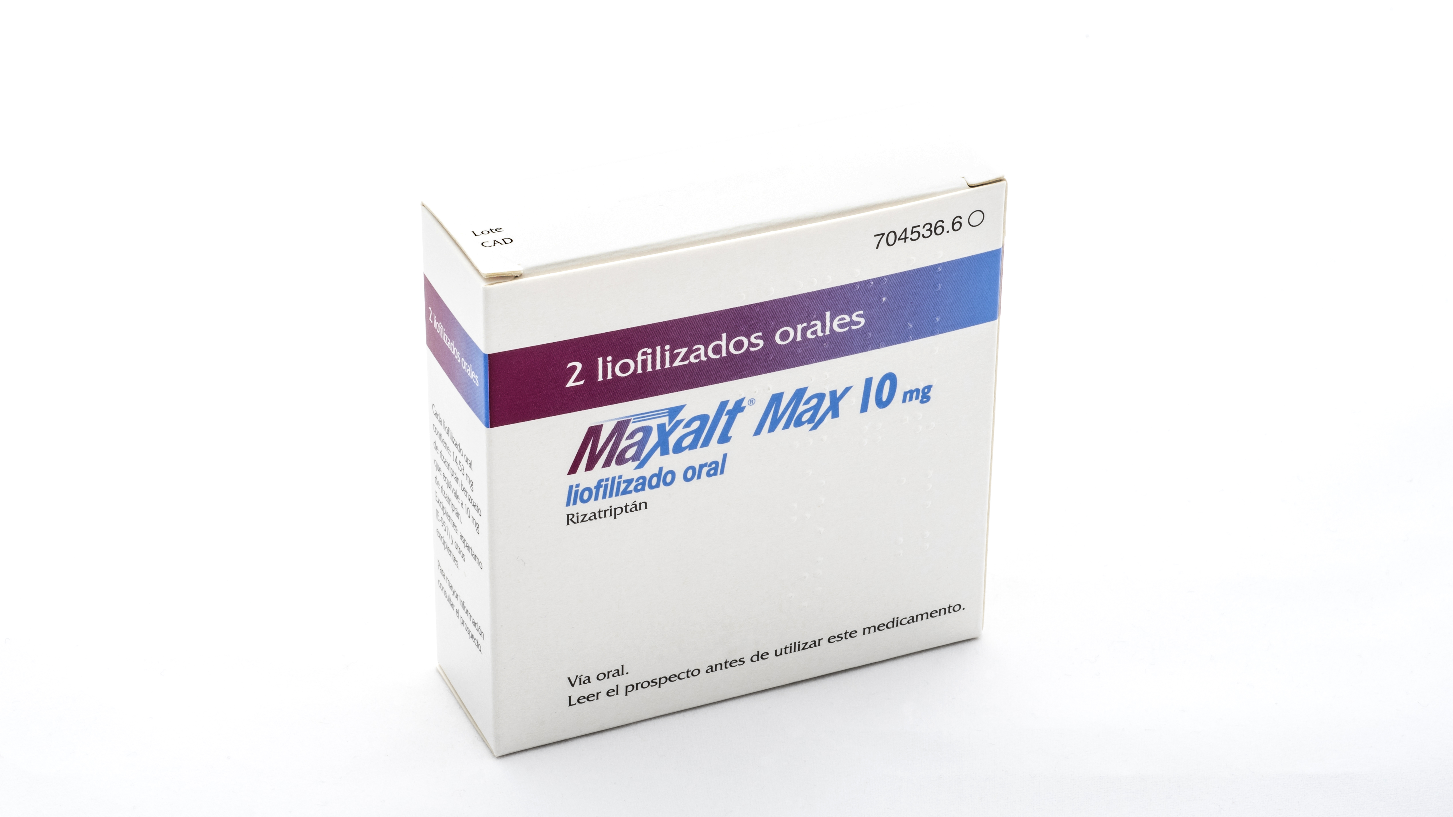 MAXALT MAX 10 mg 6 LIOFILIZADOS ORALES