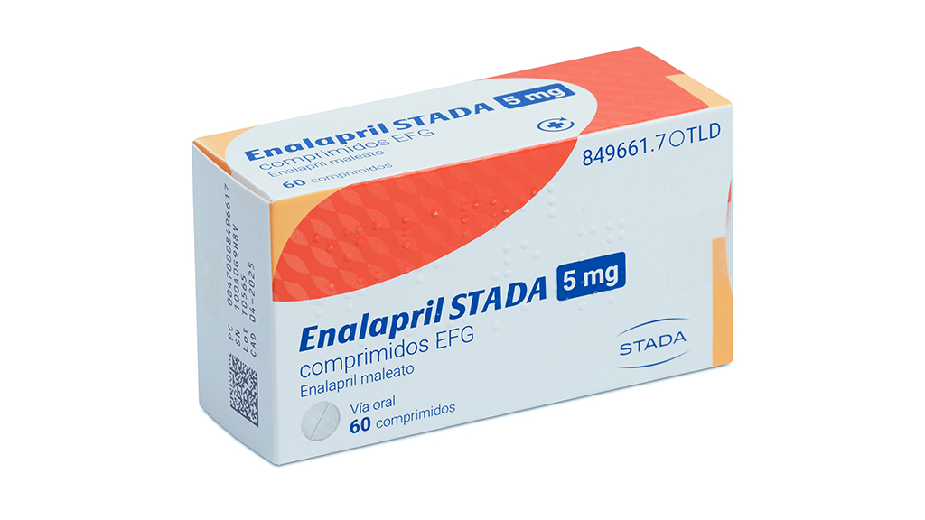 ENALAPRIL STADA EFG 5 mg 10 COMPRIMIDOS