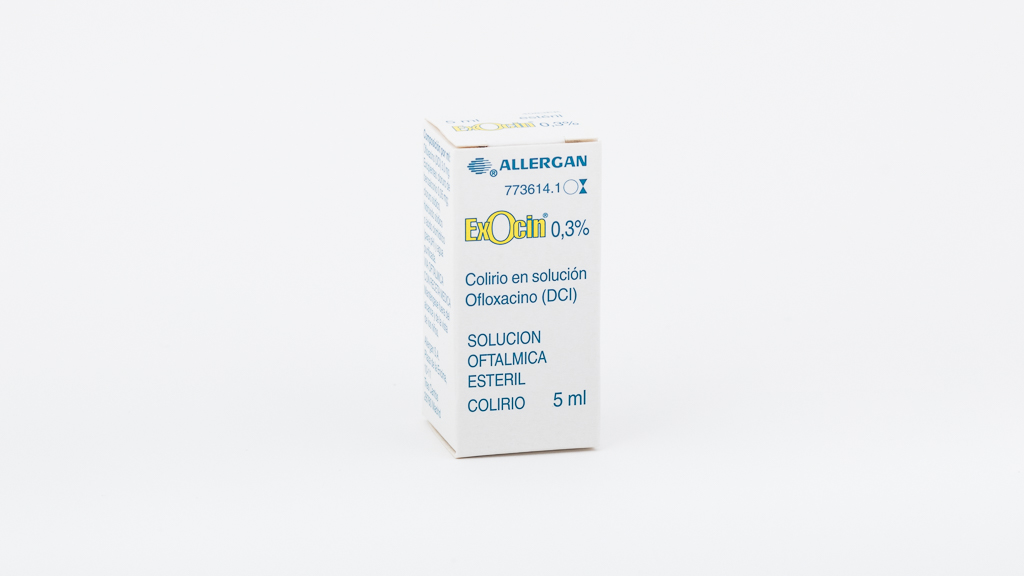 EXOCIN 3 mg/ml COLIRIO EN SOLUCION 1 FRASCO 5 ml