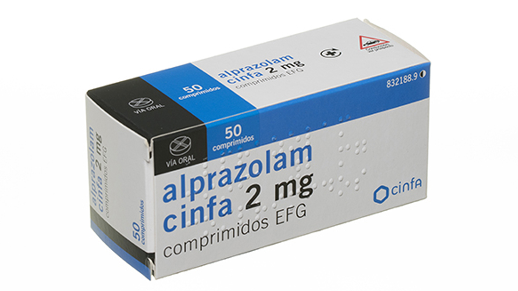ALPRAZOLAM CINFA EFG 2 mg 30 COMPRIMIDOS - Farmacéuticos
