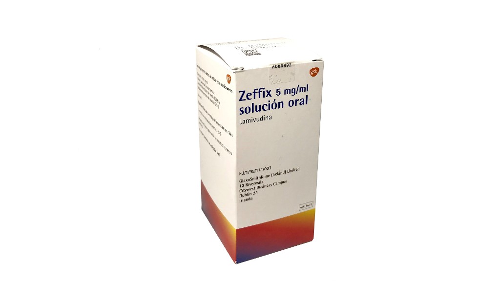 ZEFFIX 5 mg/ml SOLUCION ORAL 1 FRASCO 240 ml