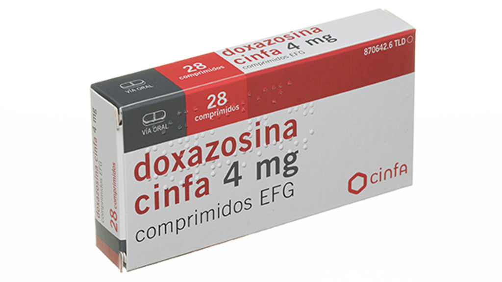 DOXAZOSINA CINFA EFG 4 mg 28 COMPRIMIDOS