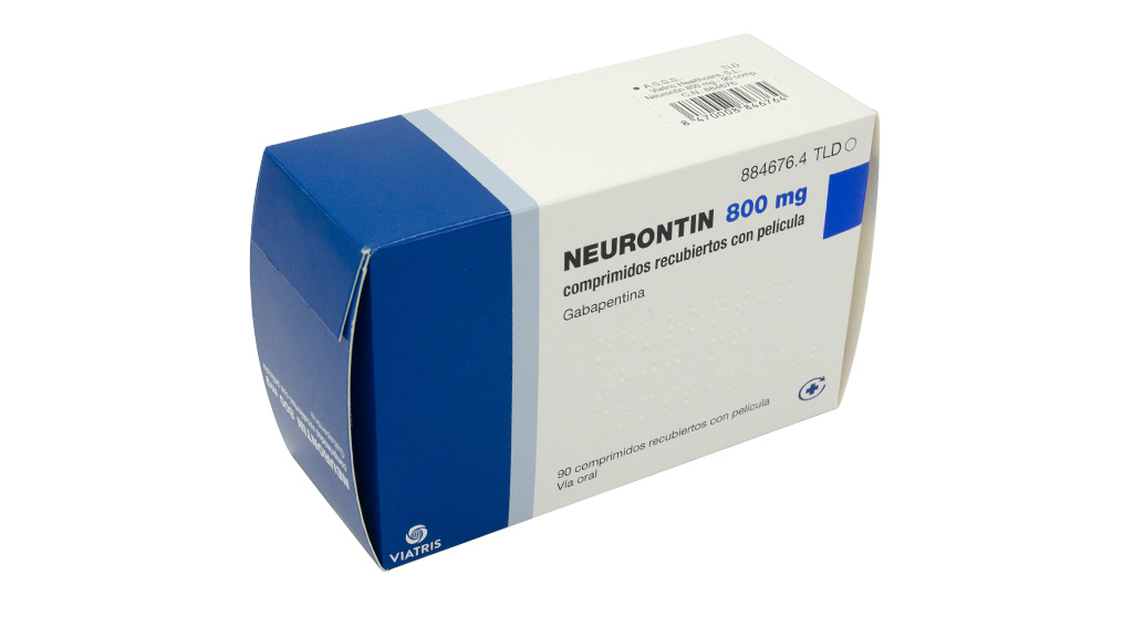 NEURONTIN 800 mg 500 COMPRIMIDOS RECUBIERTOS