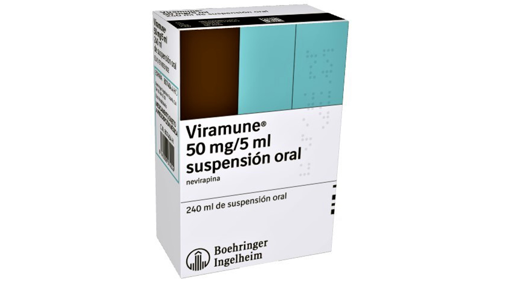 VIRAMUNE 50 mg/5 ml SUSPENSION ORAL 1 FRASCO 240 ml