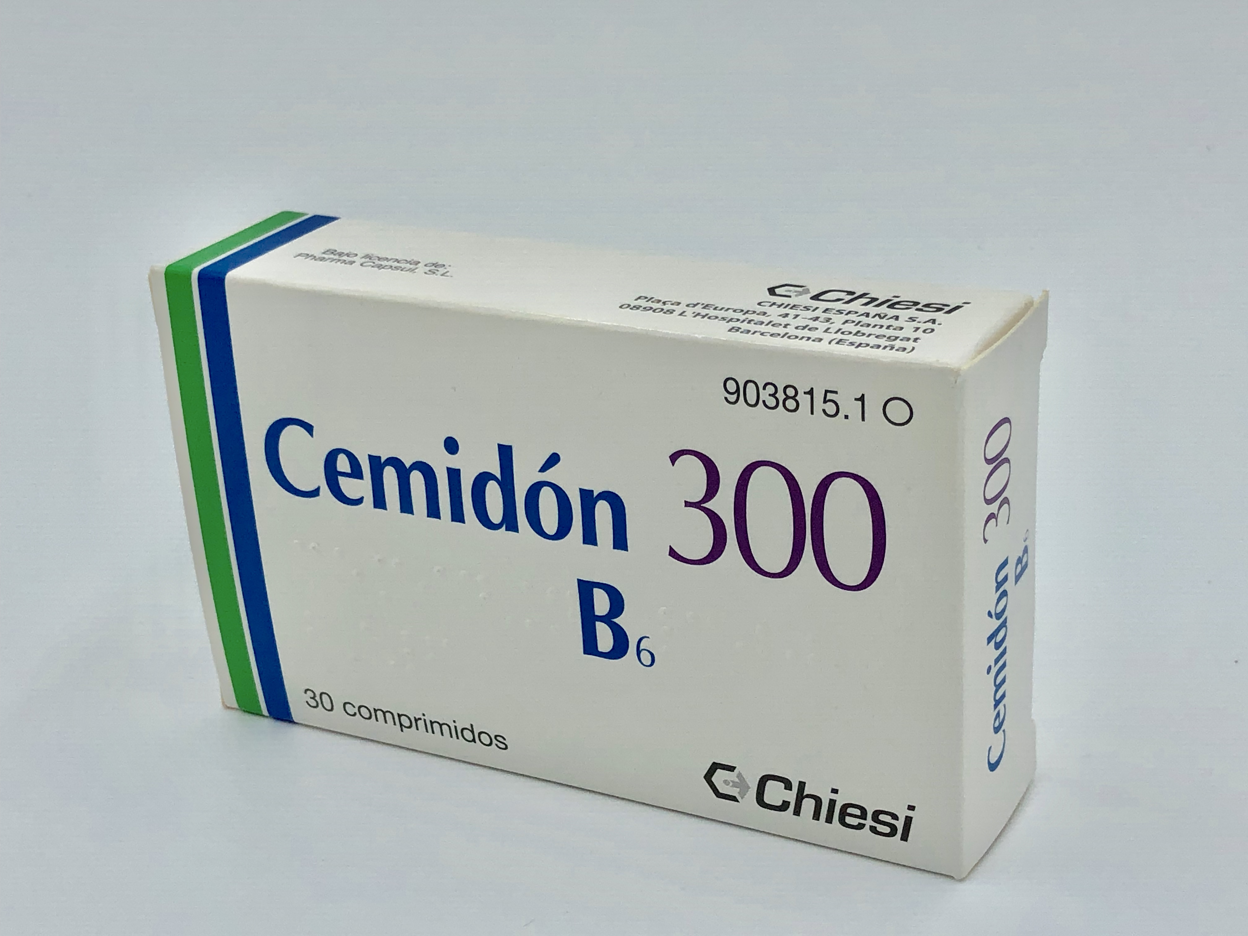 CEMIDON B6 300 mg/50 mg 30 COMPRIMIDOS