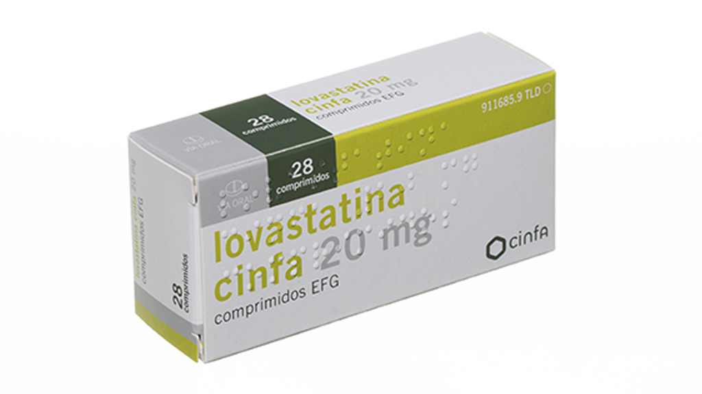 LOVASTATINA CINFA EFG 20 mg 28 COMPRIMIDOS