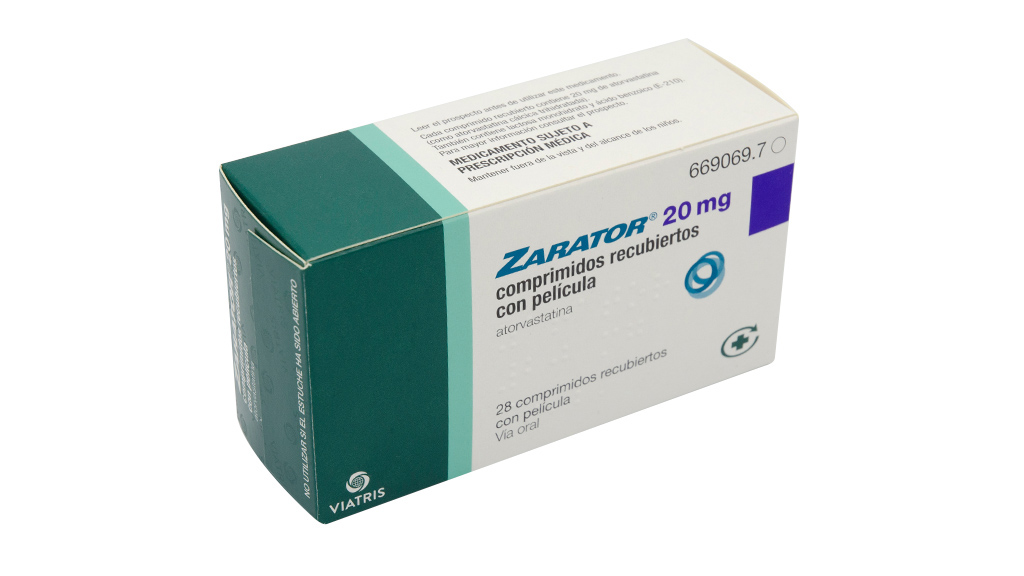ZARATOR 20 mg 28 COMPRIMIDOS RECUBIERTOS
