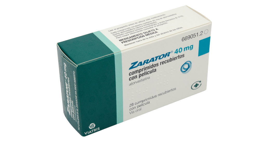 ZARATOR 40 mg 28 COMPRIMIDOS RECUBIERTOS