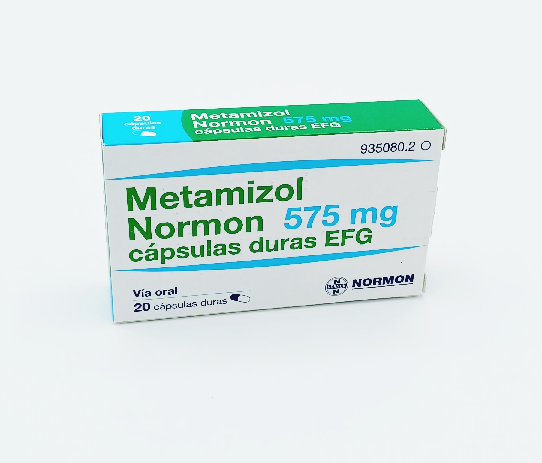 METAMIZOL NORMON EFG 575 mg 10 CAPSULAS