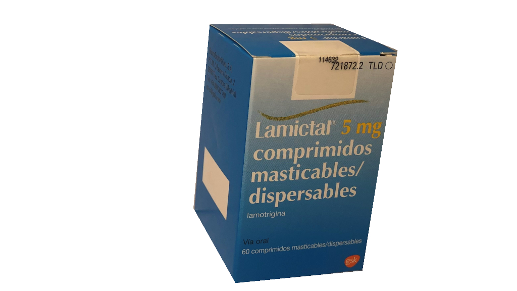 LAMICTAL 5 mg 56 COMPRIMIDOS MASTICABLES / DISPERSABLES