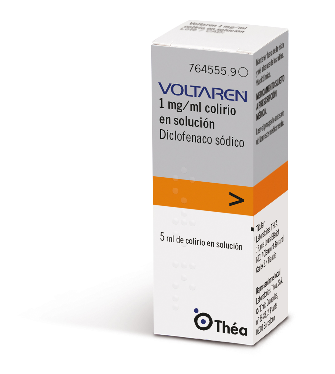 VOLTAREN 1 mg/ml COLIRIO EN SOLUCION 1 FRASCO 5 ml - Farmacéuticos