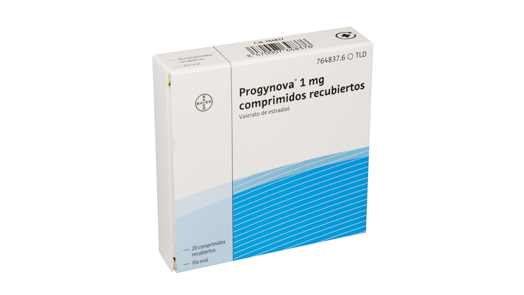 PROGYNOVA 1 mg 20 COMPRIMIDOS RECUBIERTOS