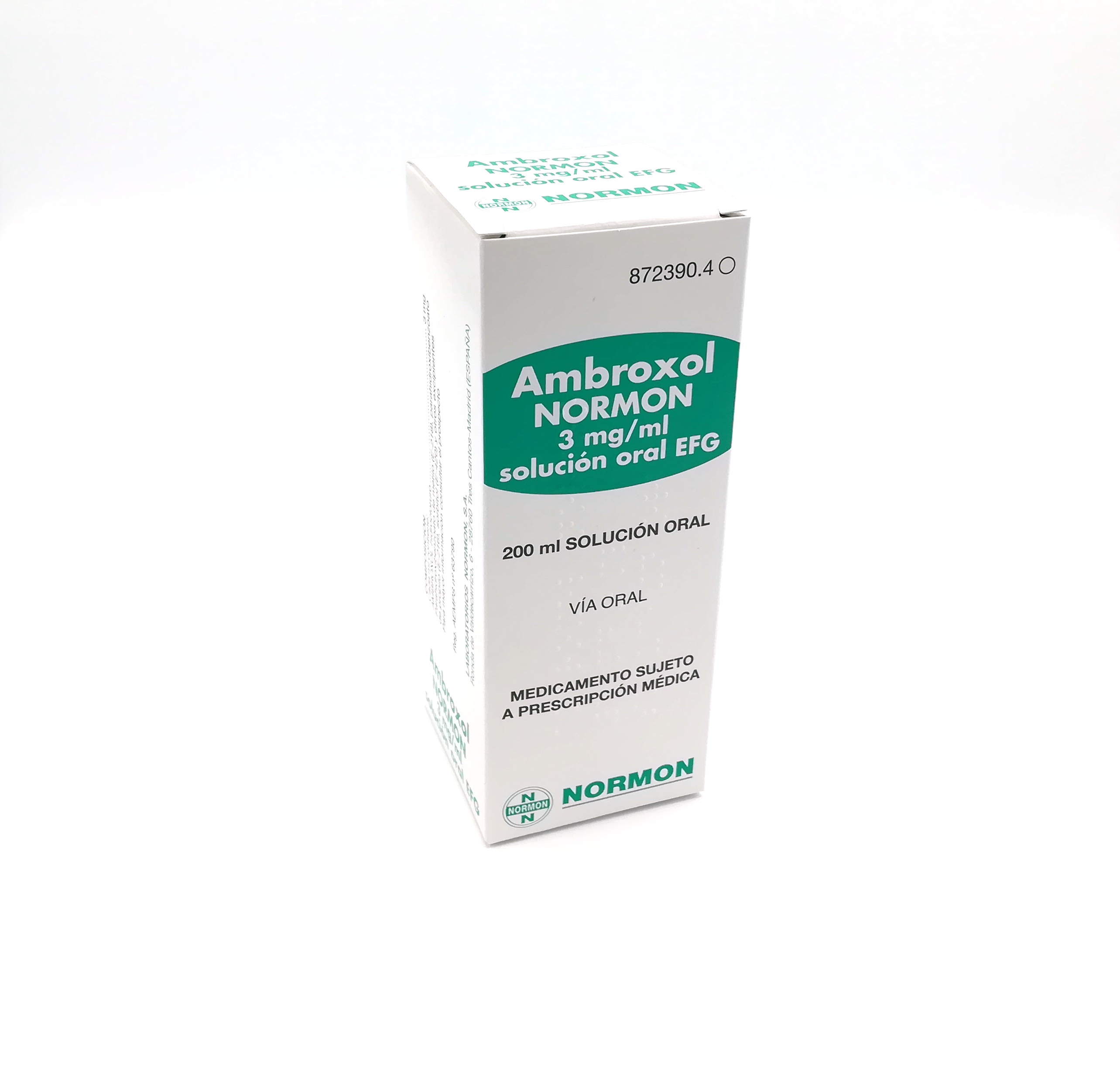 AMBROXOL NORMON EFG 3 mg/ml SOLUCION ORAL 1 FRASCO 200 ml - Farmacéuticos