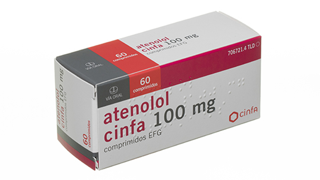 ATENOLOL CINFA EFG 100 mg 60 COMPRIMIDOS