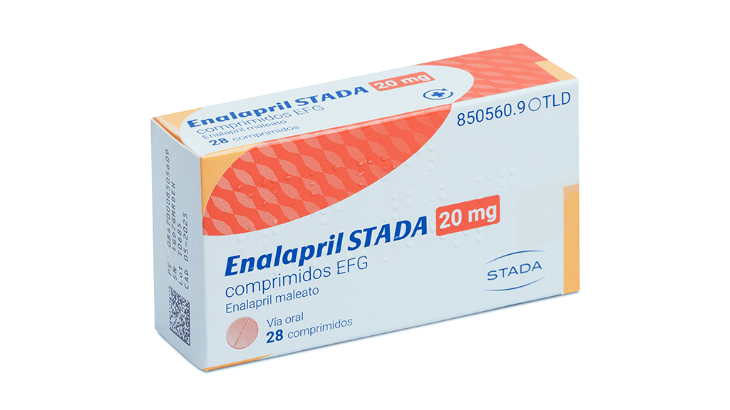 ENALAPRIL STADA EFG 20 mg 28 COMPRIMIDOS
