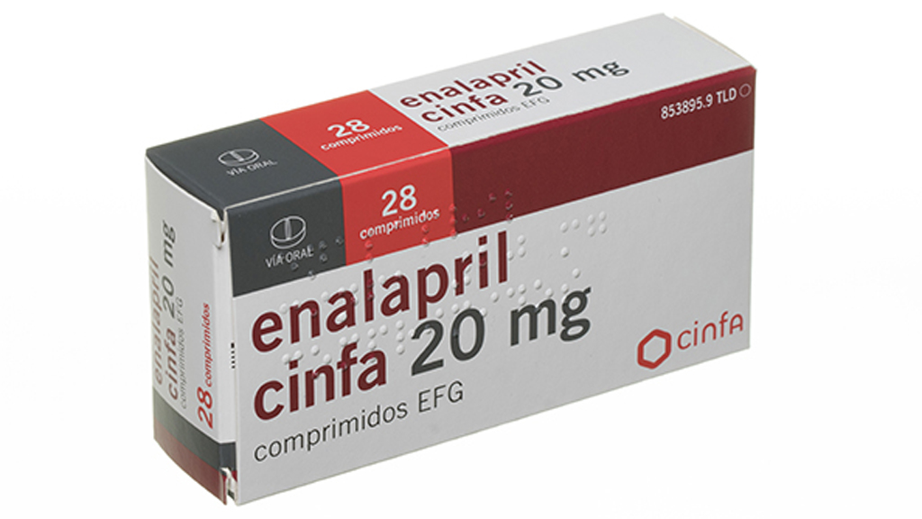 ENALAPRIL CINFA EFG 20 mg 500 COMPRIMIDOS - Farmacéuticos