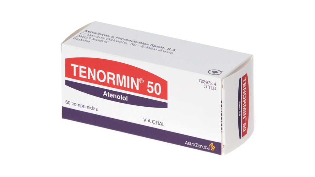 TENORMIN 50 mg 60 COMPRIMIDOS