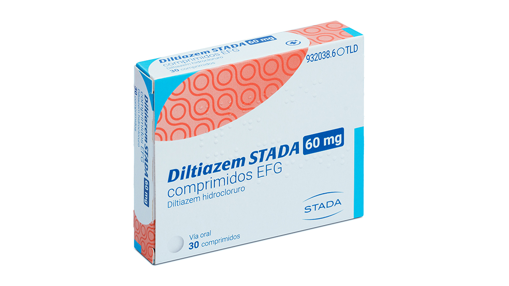 DILTIAZEM STADA EFG 60 mg 60 COMPRIMIDOS