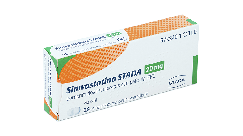 Simvastatina Stada Efg 20 Mg 28 Comprimidos Recubiertos - Farmacéuticos