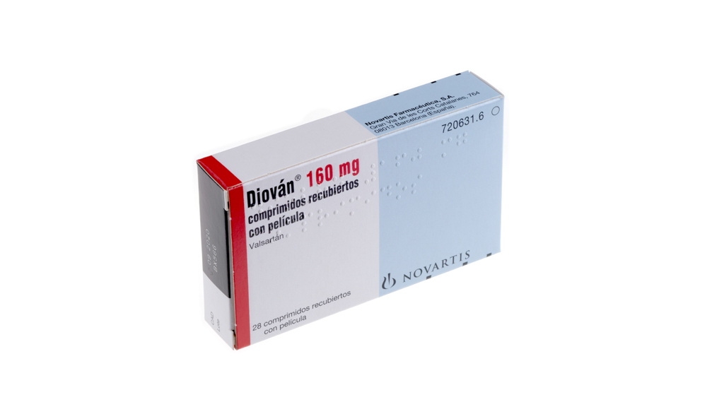 DIOVAN 160 mg 280 COMPRIMIDOS RECUBIERTOS