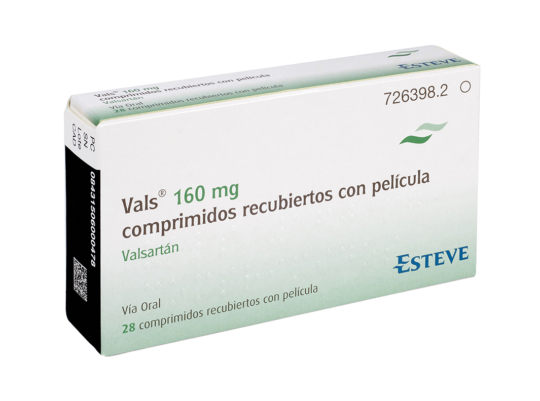 VALS 160 mg 28 COMPRIMIDOS RECUBIERTOS
