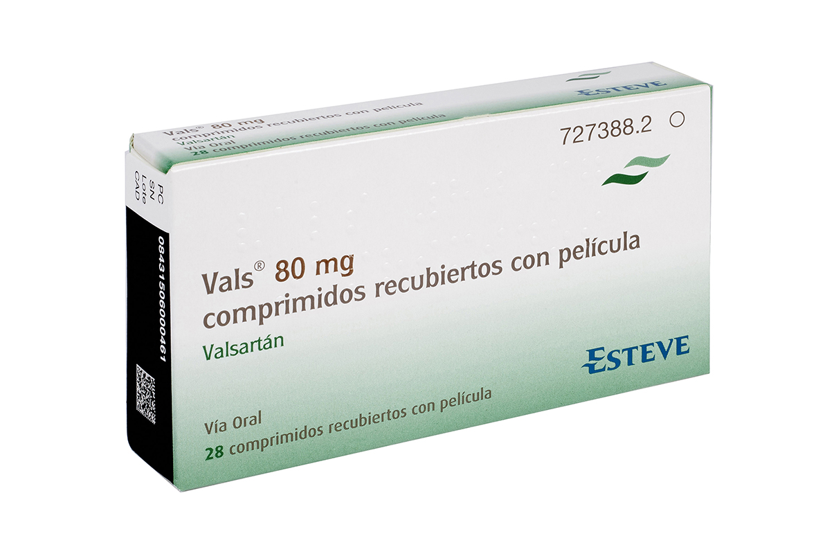VALS 80 mg 28 COMPRIMIDOS RECUBIERTOS