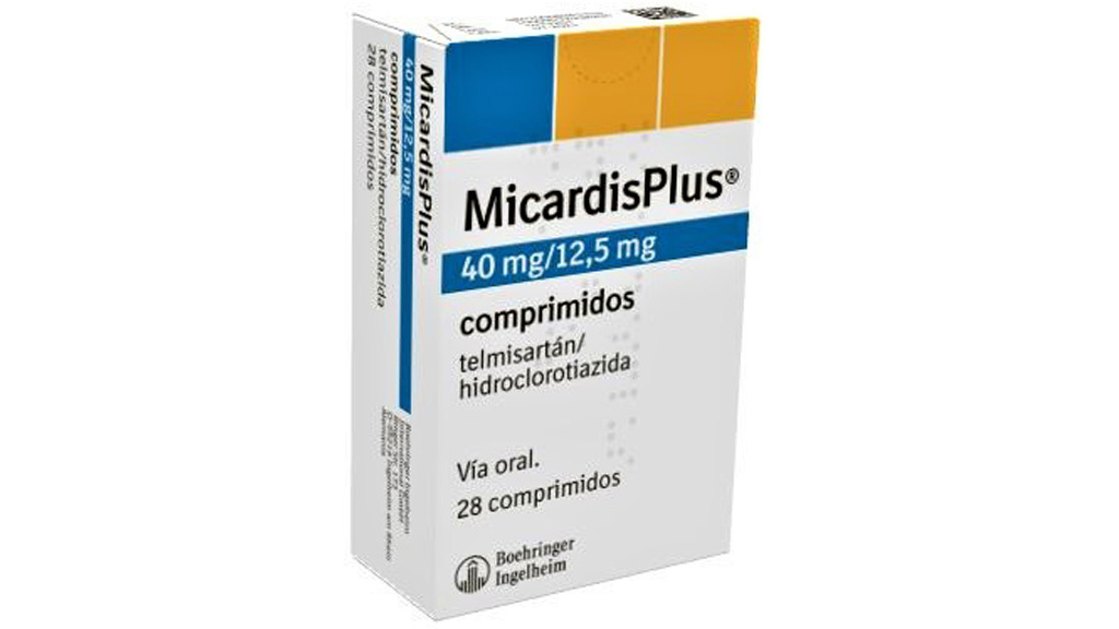 MICARDISPLUS 40 mg/12,5 mg 28 COMPRIMIDOS