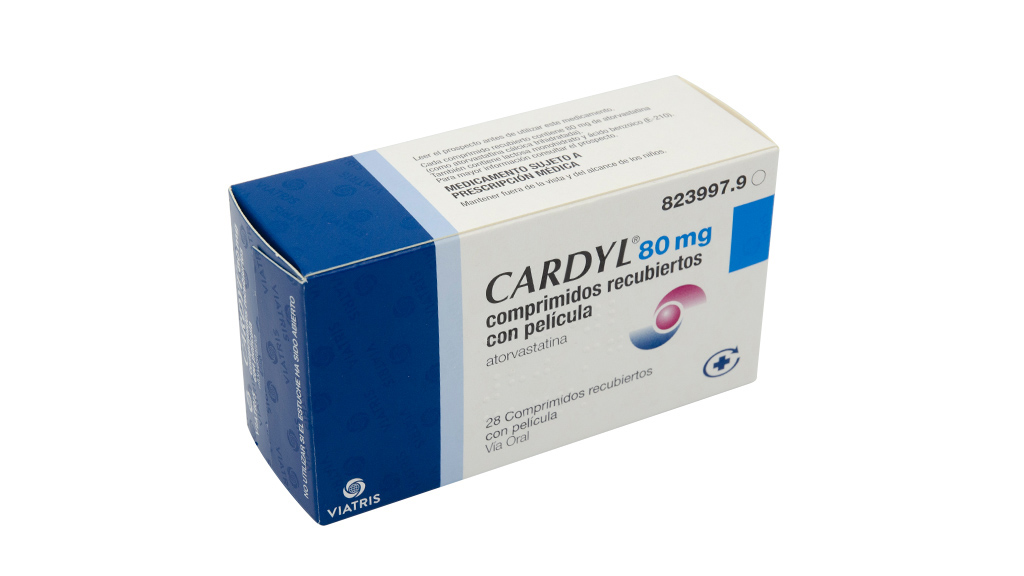 CARDYL 80 mg 28 COMPRIMIDOS RECUBIERTOS