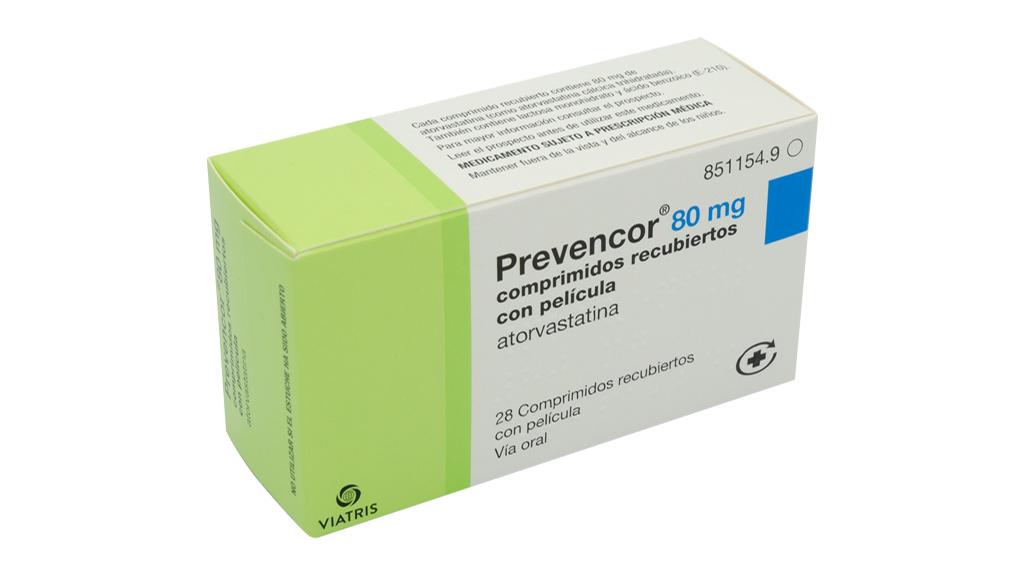 PREVENCOR 80 mg 28 COMPRIMIDOS RECUBIERTOS