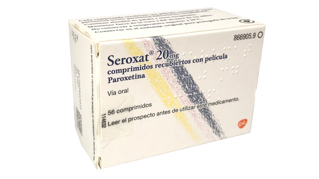 SEROXAT 20 mg 500 COMPRIMIDOS RECUBIERTOS - Farmacéuticos